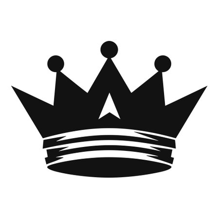 Crown icon. Vector illustration.のイラスト素材