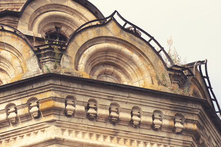 Lipetsk, Russia September 14, 2018: The Church of Dimitry Thessaloniki in Berezovka, the Christian Church, the Christian and Catholic end of the 19th century, Catholic and Christian Church, architectural ensembleの写真素材