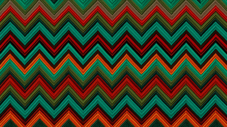 Zigzag pattern abstract background. Seamless pattern. Vector.の素材