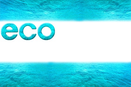 Eco image with a pattern of seaの写真素材