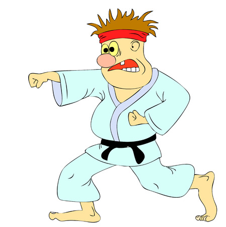 karateのイラスト素材