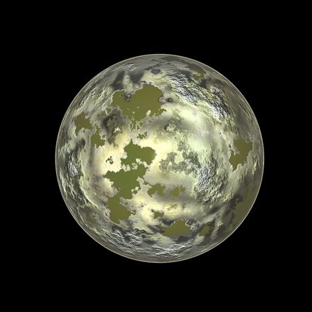 colorful planet