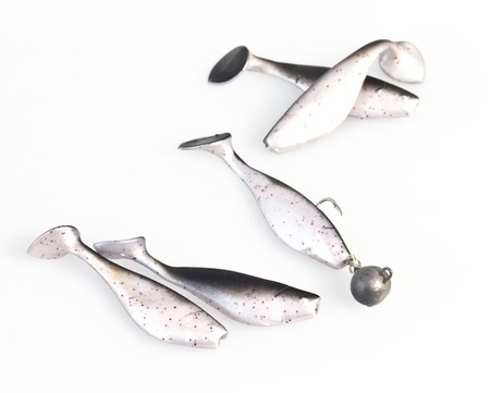 Fishing lures siliconeの写真素材