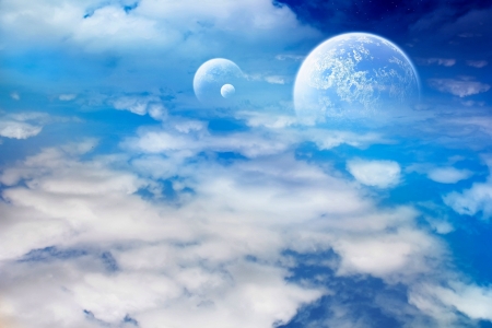 Space landscape