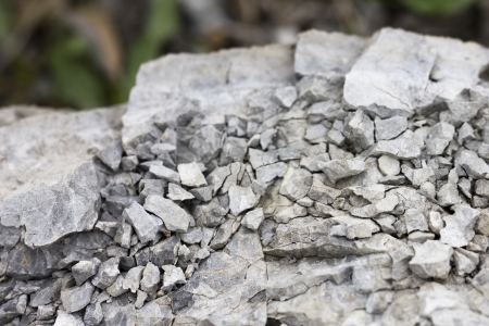Crack stoneの写真素材