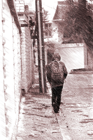 lonelinessの写真素材