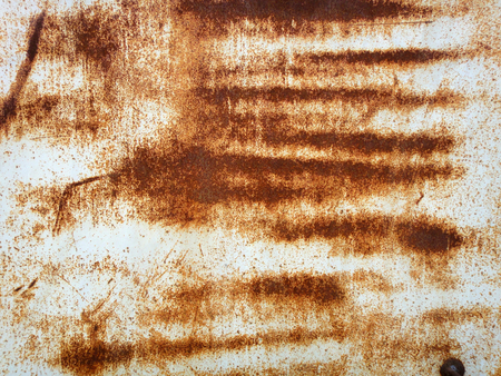 The surface of rusty metal