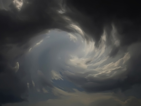 storm skyの写真素材