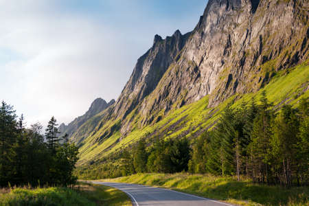 rural road in Norway
