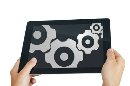 technology backgroundの写真素材