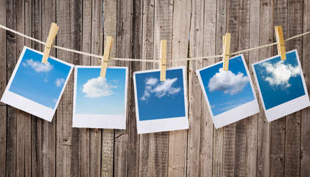prints with clouds picturesの写真素材