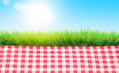 picnic outdoorsの写真素材