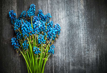 vintage background with flowersの写真素材