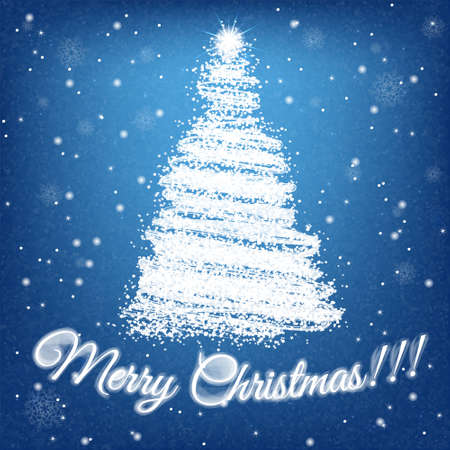 christmas tree vector のイラスト素材