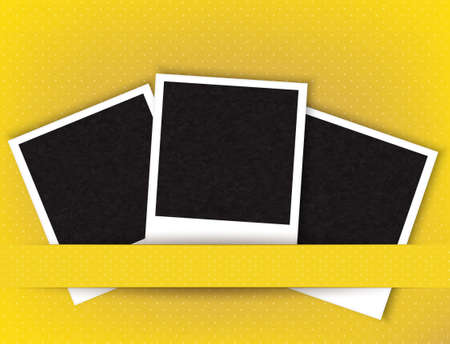 set of photos vector illustrtionのイラスト素材