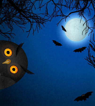 spooky halloween のイラスト素材