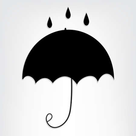 umbrella vectorのイラスト素材
