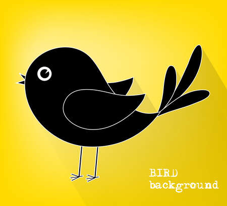 bird icon vectorのイラスト素材