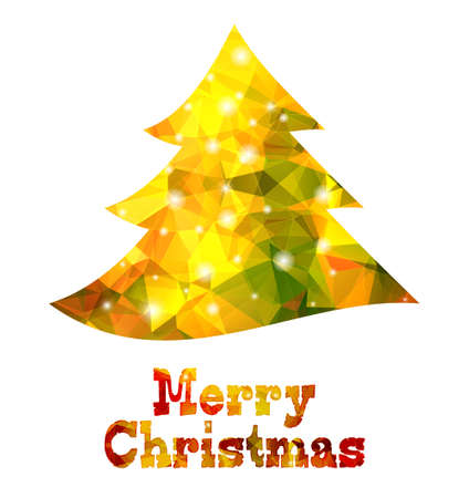 christmas tree background vectorのイラスト素材