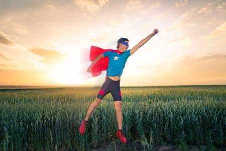 superheroの写真素材