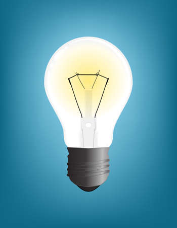 bulb lamp vectorのイラスト素材
