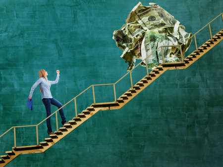 success in business conceptの写真素材