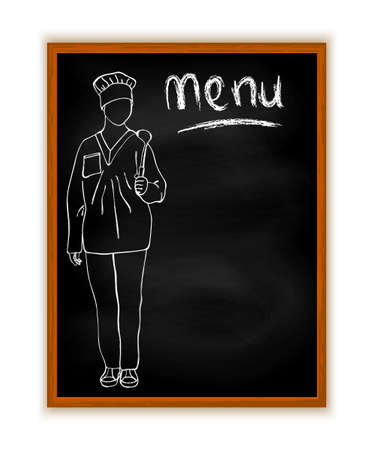menu boardのイラスト素材