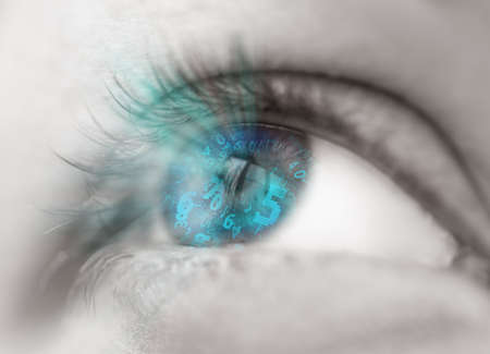 technology eyeの写真素材