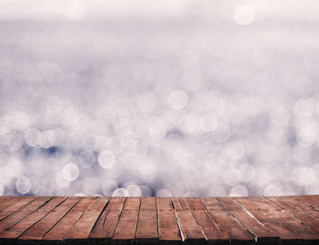 wooden floorの写真素材