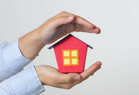 home insurance conceptの写真素材