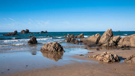 seaside coast landscapeの写真素材