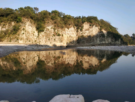 Natural river effect .の素材