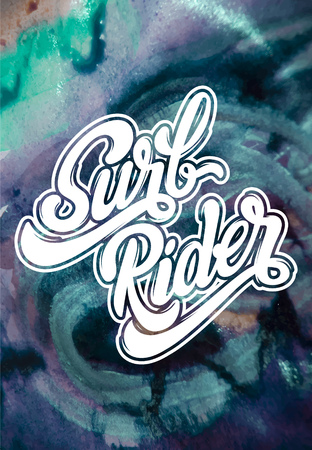  Creative quote typographical background . Placard with vintage texture and handwritten lettering. Template for card, poster, banner, print for t-shirt.のイラスト素材