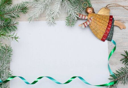 Festive background for new year and Christmasの写真素材