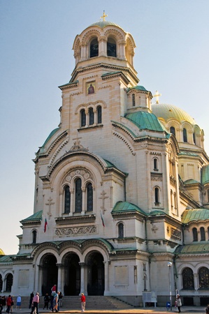 Alexander Nevsky Cathedral, Sofia, Bulgariaのeditorial素材