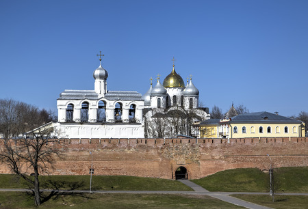 Novgorod Kremlin. Veliky Novgorod Russia