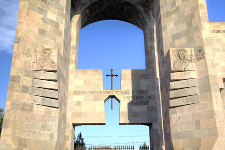 Etchmiadzin monastery complex. Vagharshapat, Armeniaのeditorial素材
