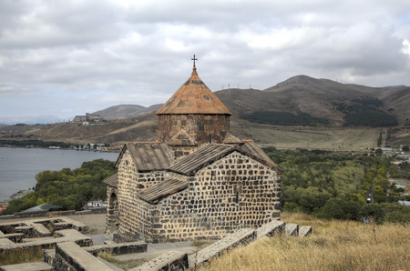 Sevanavank monastery. Lake Sevan, Armenia