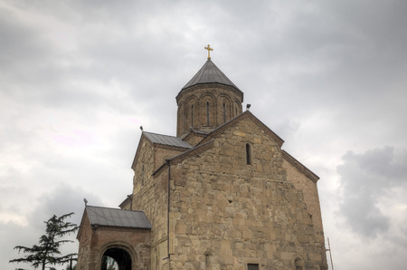 Temple of Metekhi. Tbilisi. Georgia.