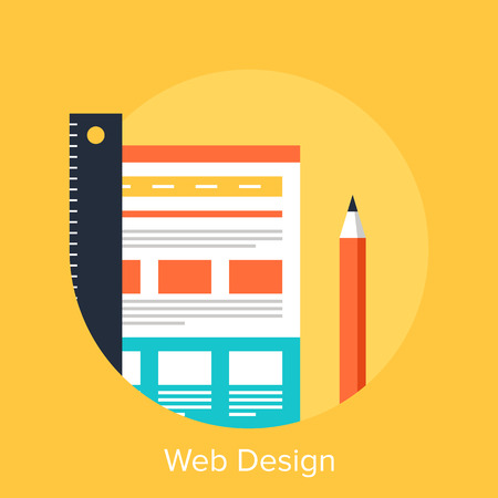Web Designのイラスト素材