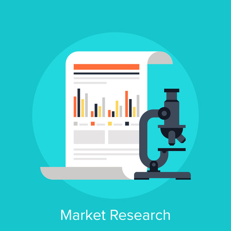 Market Researchのイラスト素材
