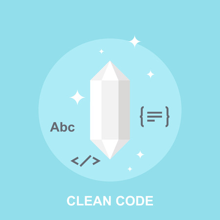 Clean Codeのイラスト素材