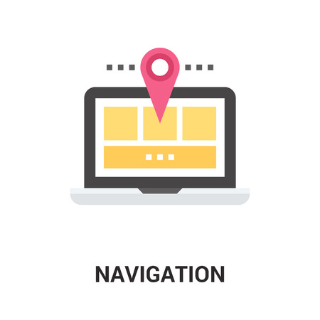 Modern flat vector illustration icon design concept. Icon for mobile and web graphics. Flat symbol, logo creative concept. Simple and clean flat pictogram, 64X64 pixel perfectのイラスト素材