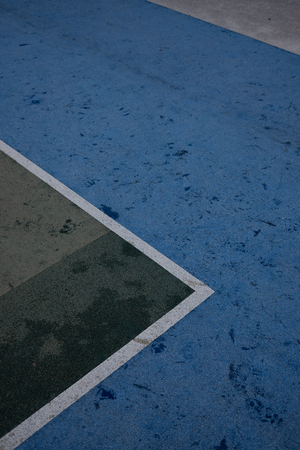 close up on tennis court and copy spaceの写真素材