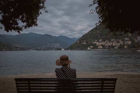 Wold Famous Como in Northern Italy. The City is Located at the Southern Tip of Lake Como in the...