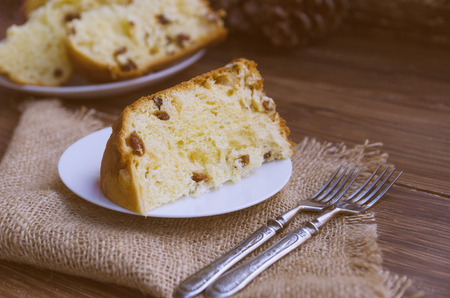 Traditional Italian Christmas cakeの写真素材