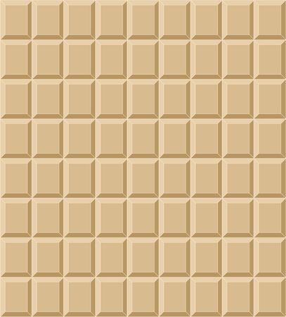 White tile chocolate seamlessのイラスト素材