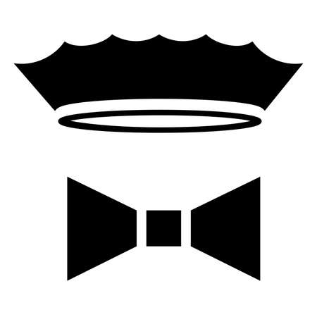 Drag king concept pictogram vector illustration.のイラスト素材