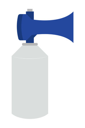 Air horn pictogram vector illustration.のイラスト素材