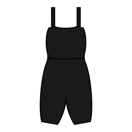 Half Pants for rhythmic gymnastics pictogram vector illustration.のイラスト素材